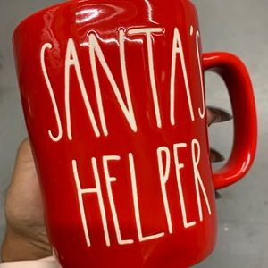 Rae Dunn Santa Helper Mug Christmas